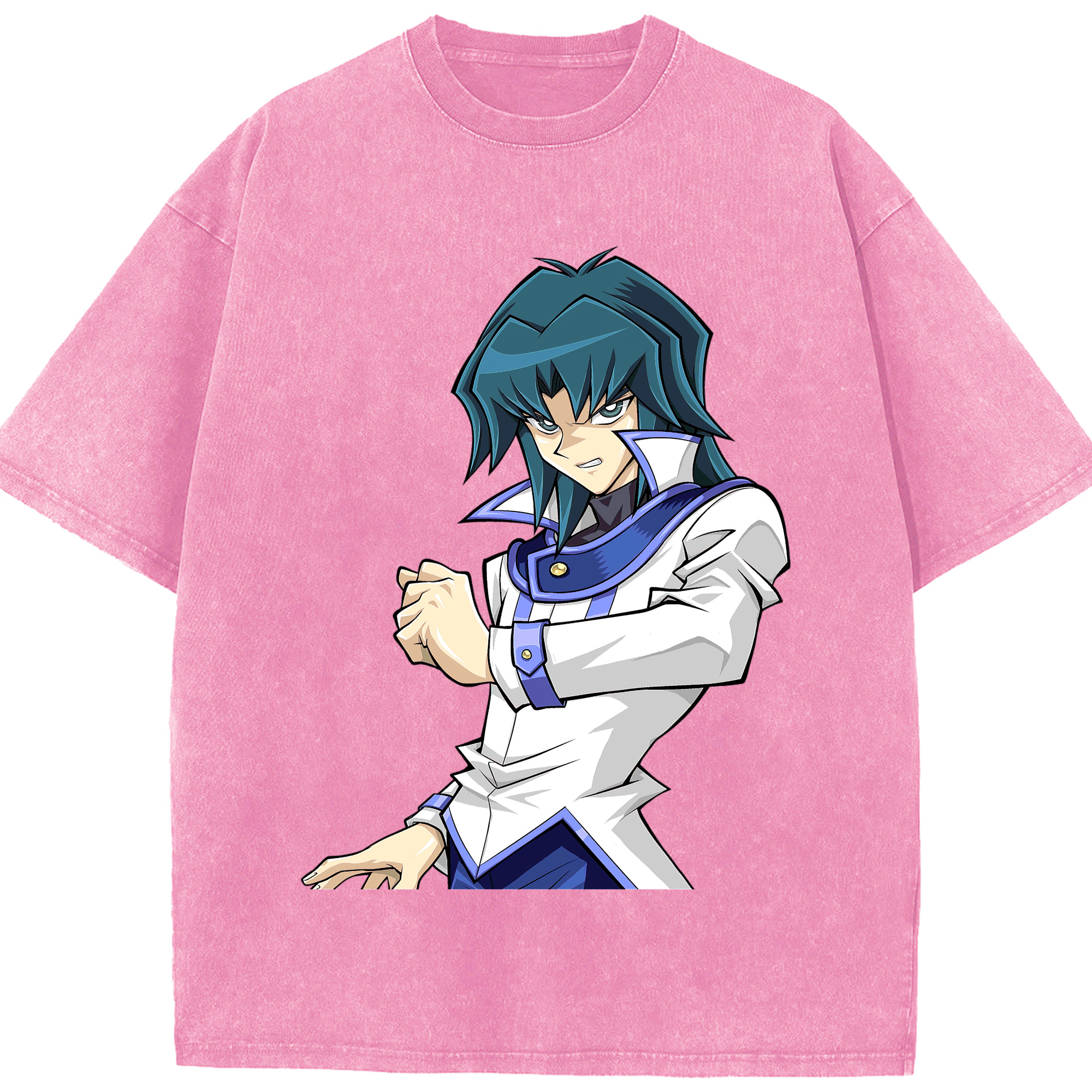（画像用） 遊☆戯☆王 Yu-Gi-Oh! 綿100% ヴィンテージ風 半袖Tシャツ（フロントプリント）